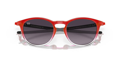 Oakley Pitchman R OO9439 Red Fade/Prizm Grey Gradient #colour_red-fade-prizm-grey-gradient