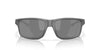 Oakley Gibston Xl OO9470 Steel/Prizm Black Polarised #colour_steel-prizm-black-polarised