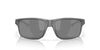 Oakley Gibston Xl OO9470 Steel/Prizm Black Polarised #colour_steel-prizm-black-polarised