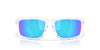 Oakley Gibston Xl OO9470 Clear/Prizm Sapphire Polarised #colour_clear-prizm-sapphire-polarised