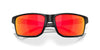 Oakley Gibston Xl OO9470 Matte Black/Prizm Ruby Polarised #colour_matte-black-prizm-ruby-polarised