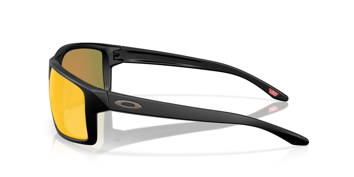 Oakley Gibston Xl OO9470 Matte Black/Prizm Ruby Polarised #colour_matte-black-prizm-ruby-polarised