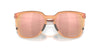 Oakley Sielo SQ OO9480 Matte Transparent Ginger/Prizm Rose Gold Polarised #colour_matte-transparent-ginger-prizm-rose-gold-polarised