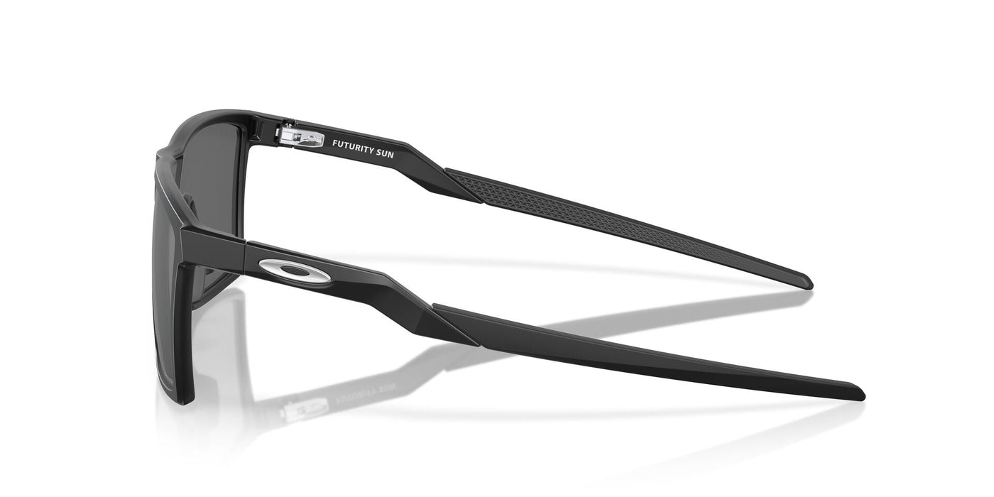 Oakley Futurity Sun OO9482 Satin Black/Prizm Black Polarised #colour_satin-black-prizm-black-polarised