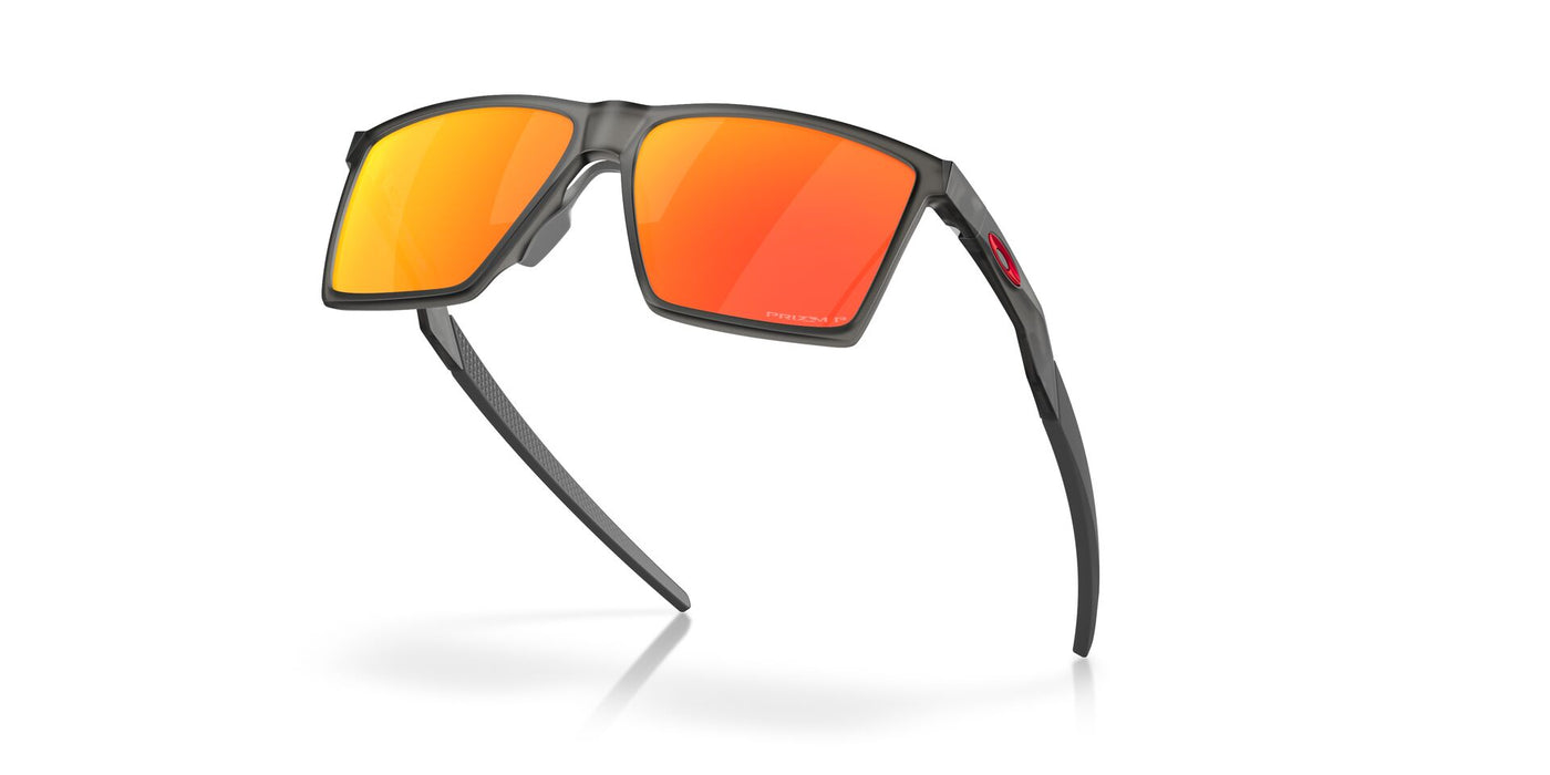 Oakley Futurity Sun OO9482 Satin Grey Smoke/Prizm Ruby Polarised #colour_satin-grey-smoke-prizm-ruby-polarised