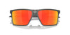 Oakley Futurity Sun OO9482 Satin Grey Smoke/Prizm Ruby Polarised #colour_satin-grey-smoke-prizm-ruby-polarised