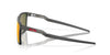 Oakley Futurity Sun OO9482 Satin Grey Smoke/Prizm Ruby Polarised #colour_satin-grey-smoke-prizm-ruby-polarised