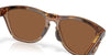 Oakley Frogskins Range Xl OO9503 Brown Tortoise/Brown Smoke-Prizm Tungsten Polarised #colour_brown-tortoise-brown-smoke-prizm-tungsten-polarised