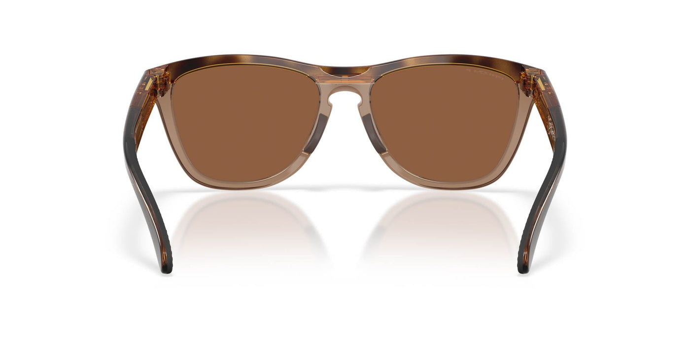 Oakley Frogskins Range Xl OO9503 Brown Tortoise/Brown Smoke-Prizm Tungsten Polarised #colour_brown-tortoise-brown-smoke-prizm-tungsten-polarised