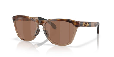 Oakley Frogskins Range Xl OO9503 Brown Tortoise/Brown Smoke-Prizm Tungsten Polarised #colour_brown-tortoise-brown-smoke-prizm-tungsten-polarised