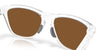 Oakley Frogskins Range Xl OO9503 Matte Clear/Prizm Violet #colour_matte-clear-prizm-violet