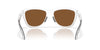 Oakley Frogskins Range Xl OO9503 Matte Clear/Prizm Violet #colour_matte-clear-prizm-violet
