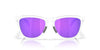 Oakley Frogskins Range Xl OO9503 Matte Clear/Prizm Violet #colour_matte-clear-prizm-violet