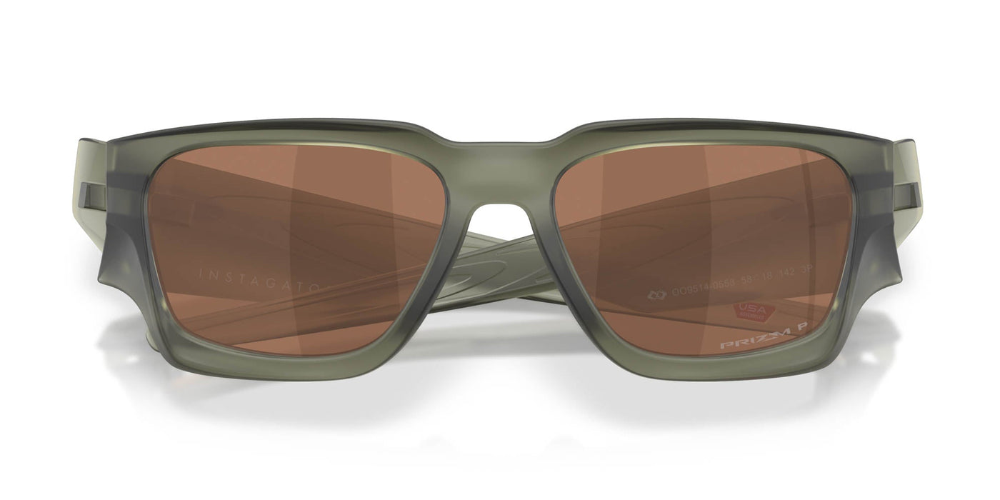 Oakley Instagator OO9514 Matte Olive Ink/Prizm Tungsten Polarised #colour_matte-olive-ink-prizm-tungsten-polarised