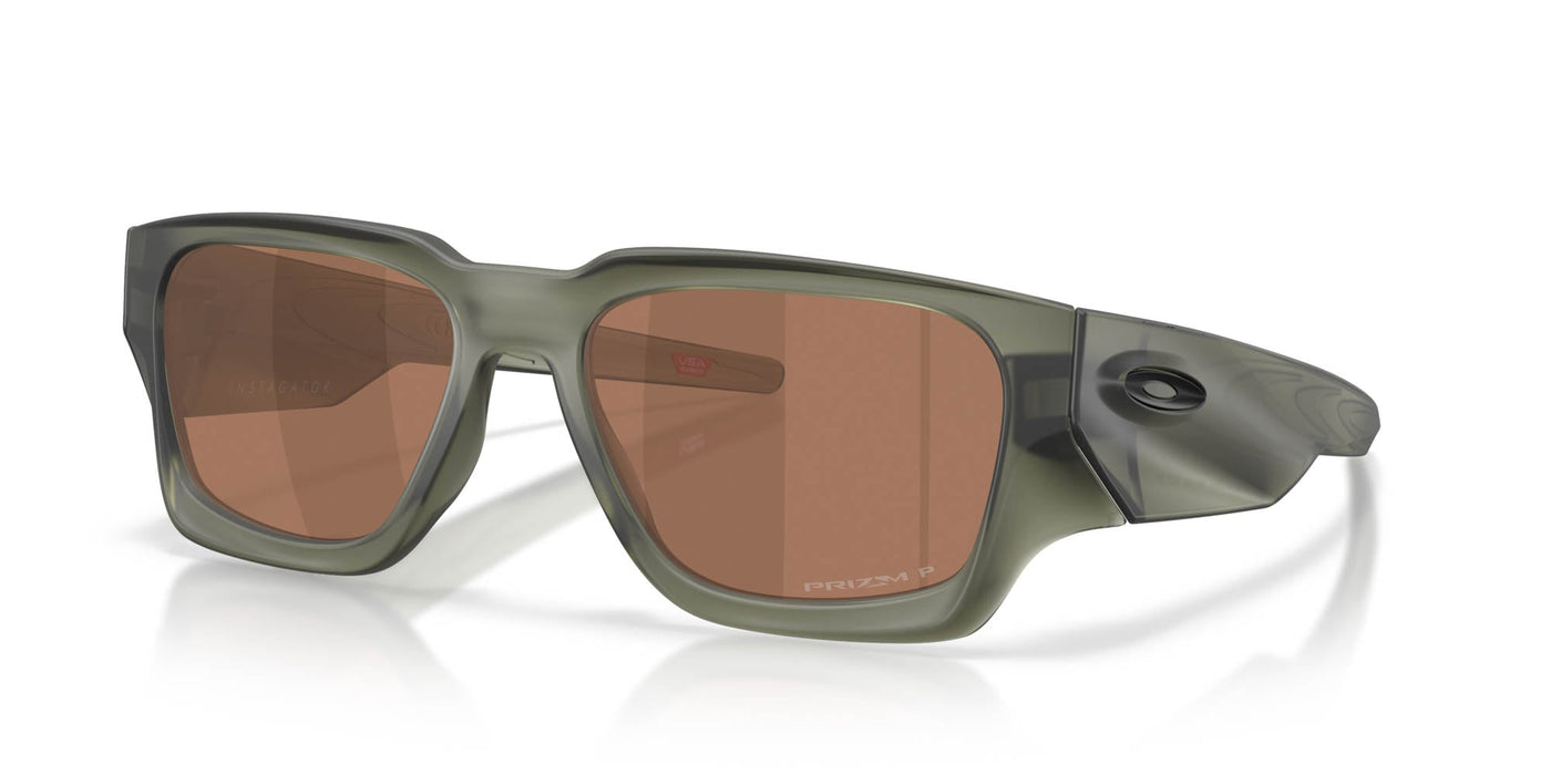 Oakley Instagator OO9514 Matte Olive Ink/Prizm Tungsten Polarised #colour_matte-olive-ink-prizm-tungsten-polarised