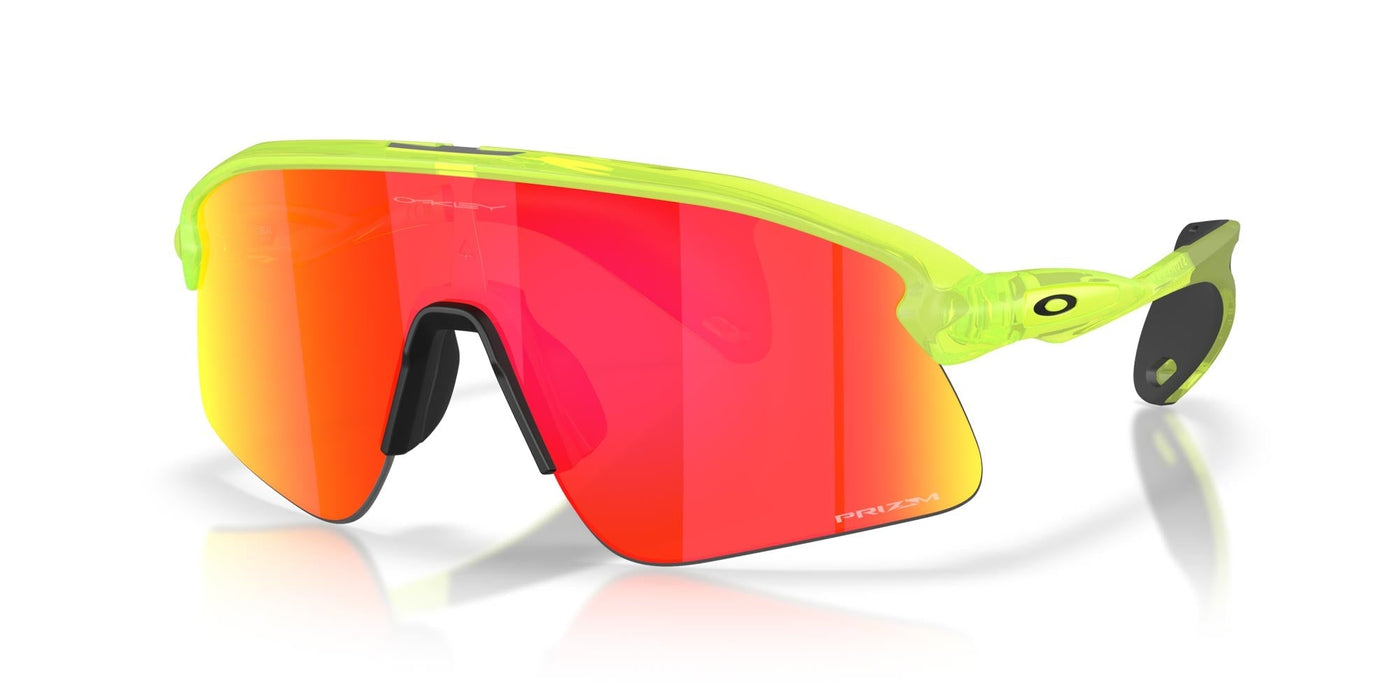 Oakley Stunt Devil OO9517 Matte Uranium/Prizm Ruby #colour_matte-uranium-prizm-ruby