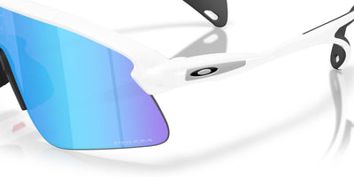 Oakley Stunt Devil OO9517 Matte White/Prizm Sapphire #colour_matte-white-prizm-sapphire