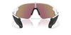 Oakley Stunt Devil OO9517 Matte White/Prizm Sapphire #colour_matte-white-prizm-sapphire