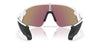 Oakley Stunt Devil OO9517 Matte White/Prizm Sapphire #colour_matte-white-prizm-sapphire