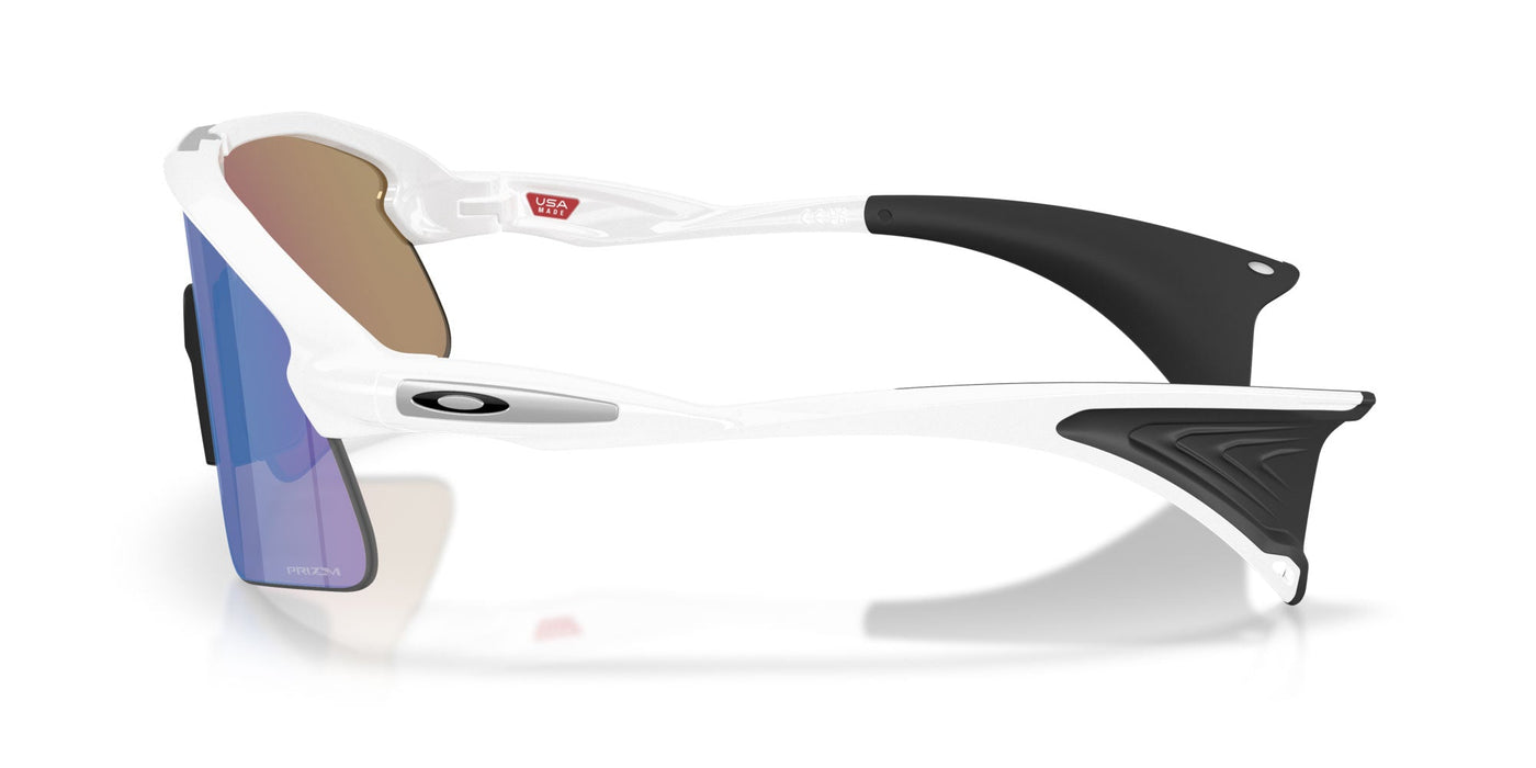 Oakley Stunt Devil OO9517 Matte White/Prizm Sapphire #colour_matte-white-prizm-sapphire