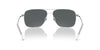 Oliver Peoples Clifton OV1150S Silver/Dark Grey Polarised #colour_silver-dark-grey-polarised