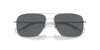 Oliver Peoples Clifton OV1150S Silver/Dark Grey Polarised #colour_silver-dark-grey-polarised