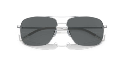 Oliver Peoples Clifton OV1150S Silver/Dark Grey Polarised #colour_silver-dark-grey-polarised