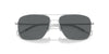 Oliver Peoples Clifton OV1150S Silver/Dark Grey Polarised #colour_silver-dark-grey-polarised