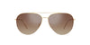 Oliver Peoples Cleamons OV1303ST Gold/Dark Brown Gradient Mirror #colour_gold-dark-brown-gradient-mirror