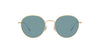 Oliver Peoples Altair OV1306ST Brushed Gold/Teal Polarised #colour_brushed-gold-teal-polarised