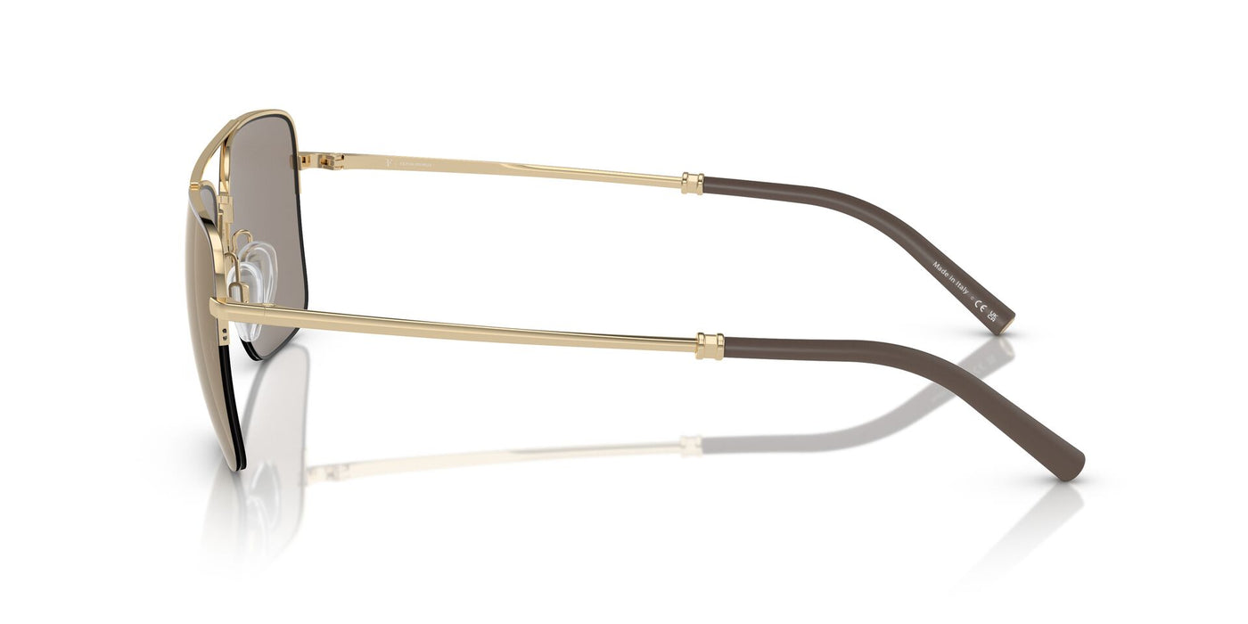 Oliver Peoples R-2 OV1343S Umber/Gold/Desert Flash Mirror #colour_umber-gold-desert-flash-mirror