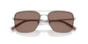 Oliver Peoples R-2 OV1343S Brick/Silver/Sierra #colour_brick-silver-sierra