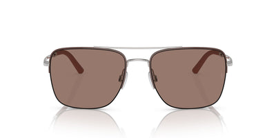 Oliver Peoples R-2 OV1343S Brick/Silver/Sierra #colour_brick-silver-sierra