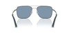 Oliver Peoples R-2 OV1343S Blue Ash/Brushed Silver Mirror #colour_blue-ash-brushed-silver-mirror