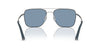 Oliver Peoples R-2 OV1343S Blue Ash/Brushed Silver Mirror #colour_blue-ash-brushed-silver-mirror