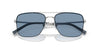 Oliver Peoples R-2 OV1343S Blue Ash/Brushed Silver Mirror #colour_blue-ash-brushed-silver-mirror