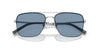 Oliver Peoples R-2 OV1343S Blue Ash/Brushed Silver Mirror #colour_blue-ash-brushed-silver-mirror