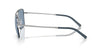 Oliver Peoples R-2 OV1343S Blue Ash/Brushed Silver Mirror #colour_blue-ash-brushed-silver-mirror