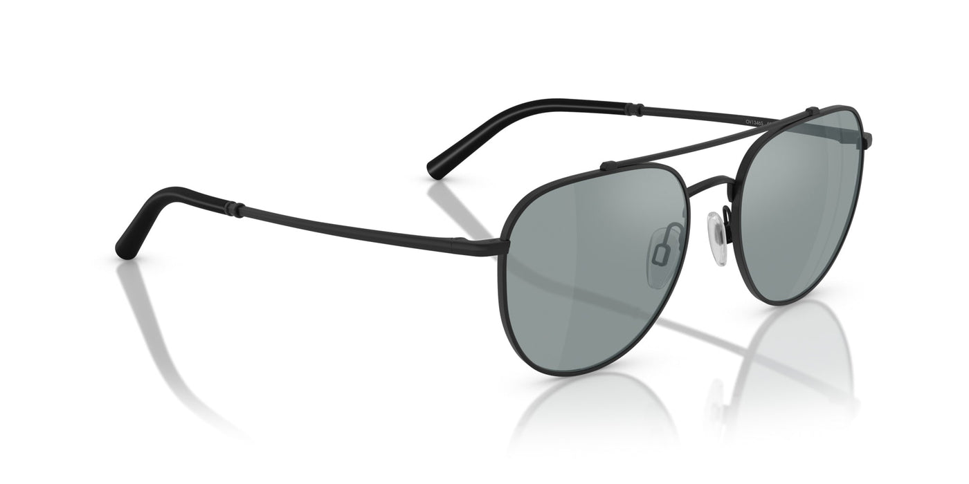 Oliver Peoples R-10 OV1346S Matte Black/Grey Flash Mirror Polarised #colour_matte-black-grey-flash-mirror-polarised