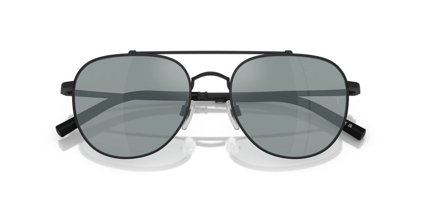 Oliver Peoples R-10 OV1346S Matte Black/Grey Flash Mirror Polarised #colour_matte-black-grey-flash-mirror-polarised