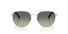 Oliver Peoples R-10 OV1346S Brushed Gold/Forest Gradient #colour_brushed-gold-forest-gradient