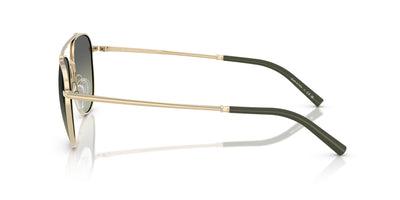 Oliver Peoples R-10 OV1346S Brushed Gold/Forest Gradient #colour_brushed-gold-forest-gradient