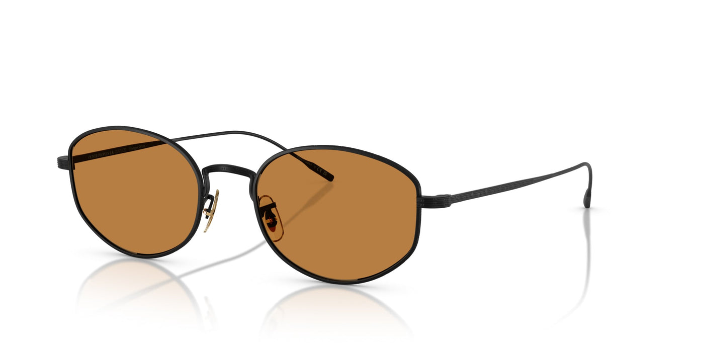 Oliver Peoples Estra OV1347ST Matte Black/Cognac #colour_matte-black-cognac