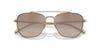 Oliver Peoples Avison OV1349ST Soft Gold/Tuscan Brown Gradient Mirror #colour_soft-gold-tuscan-brown-gradient-mirror