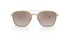 Oliver Peoples Avison OV1349ST Soft Gold/Tuscan Brown Gradient Mirror #colour_soft-gold-tuscan-brown-gradient-mirror