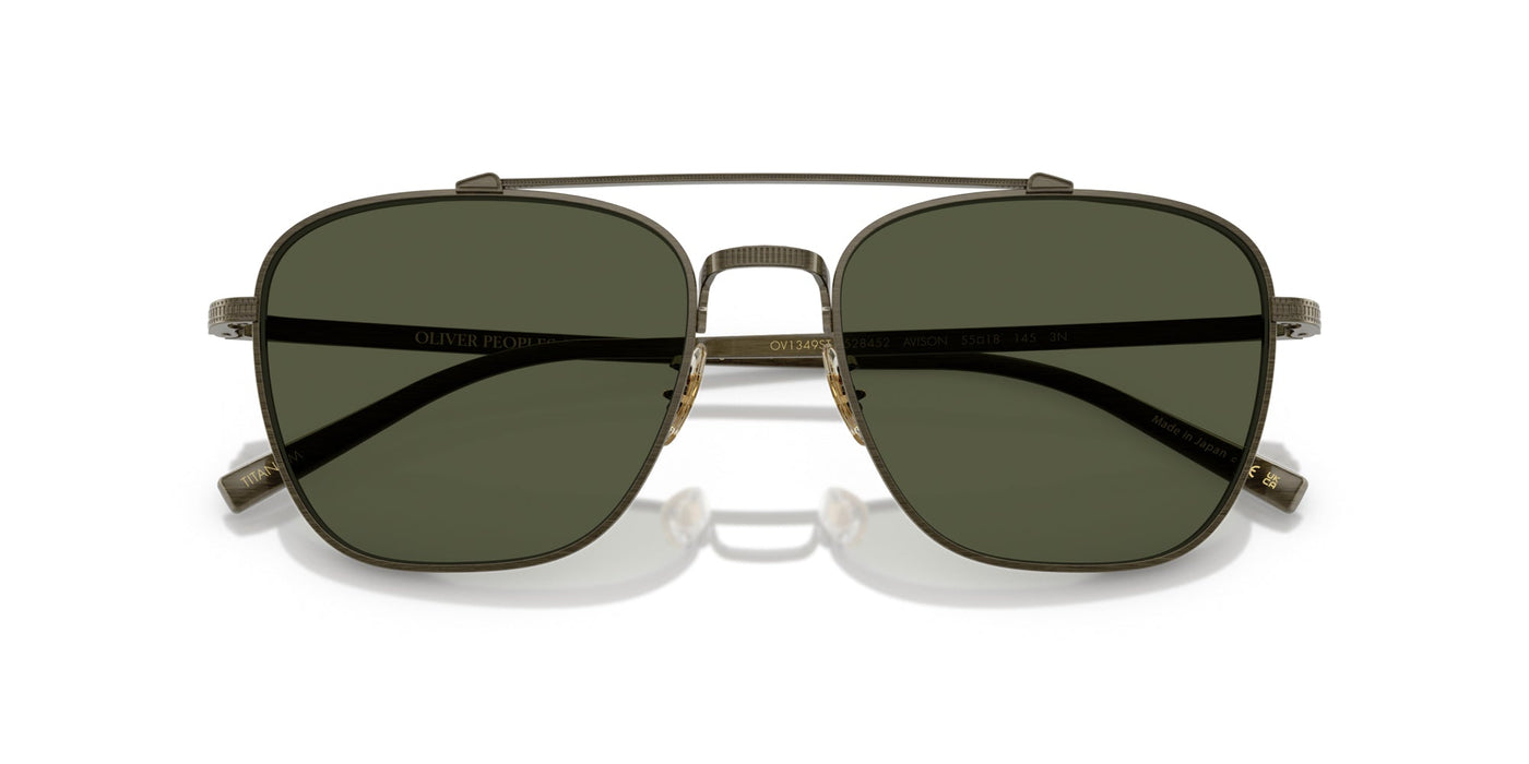 Oliver Peoples Avison OV1349ST Antique Gold/G-15 #colour_antique-gold-g-15