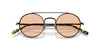 Oliver Peoples Etlin OV1355T Matte Black-Demo Lens Brown Wash #colour_matte-black-demo-lens-brown-wash