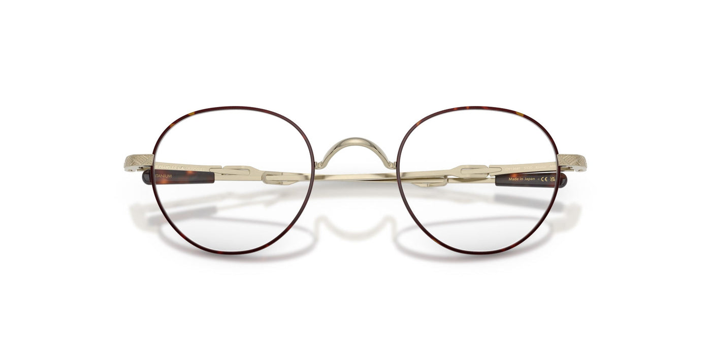 Oliver Peoples Kinston OV1368T Brushed Gold/Tortoise #colour_brushed-gold-tortoise