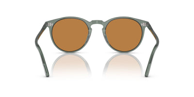 Oliver Peoples O'malley SUN OV5183S Dusty Aqua/Cognac #colour_dusty-aqua-cognac