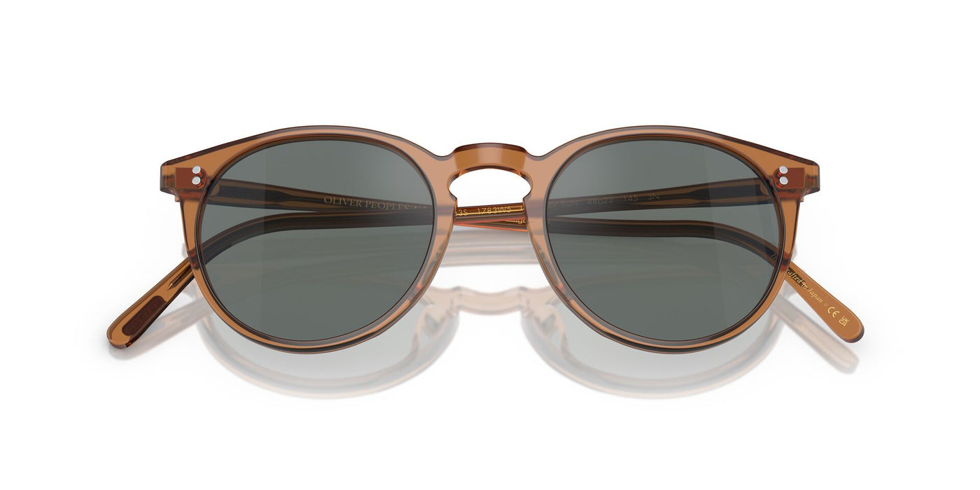 Oliver Peoples O'malley SUN OV5183S Carob/Regal Blue #colour_carob-regal-blue